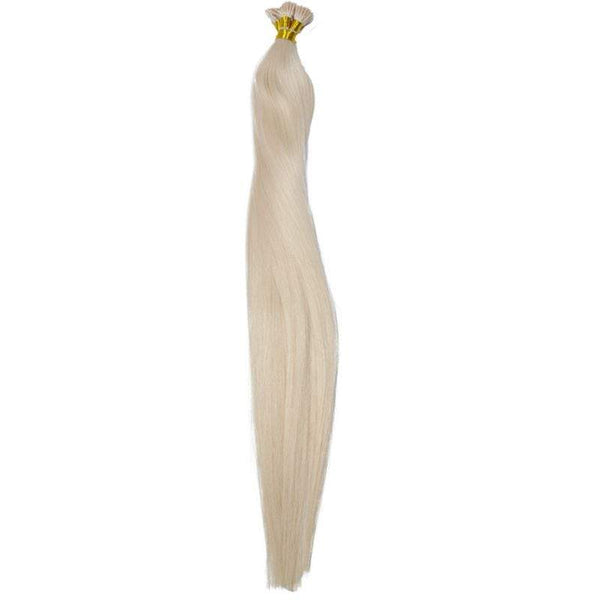 She She Lux Luxury Extensions- Platinum Blonde I-Tip - Bushy Combs Herbal Haircare