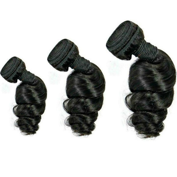 She She Lux Luxury Brazilian Loose Wave Bundle Deals - Bushy Combs Herbal Haircare