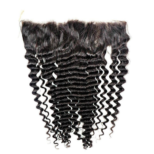 She She Lux Luxury Brazilian Deep Wave Frontal - Bushy Combs Herbal Haircare