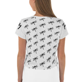 All-Over Print Crop Tee