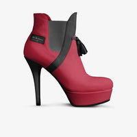 She She Kouture"Lady in Red" Boot from the STUNNER collection