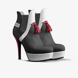 She She Kouture ColorBlock "Scarlet" Boot