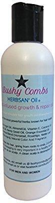 Bushy Combs Herbsan Oil- Growth and Repair- 4 oz 0r 8 oz - Bushy Combs Herbal Haircare