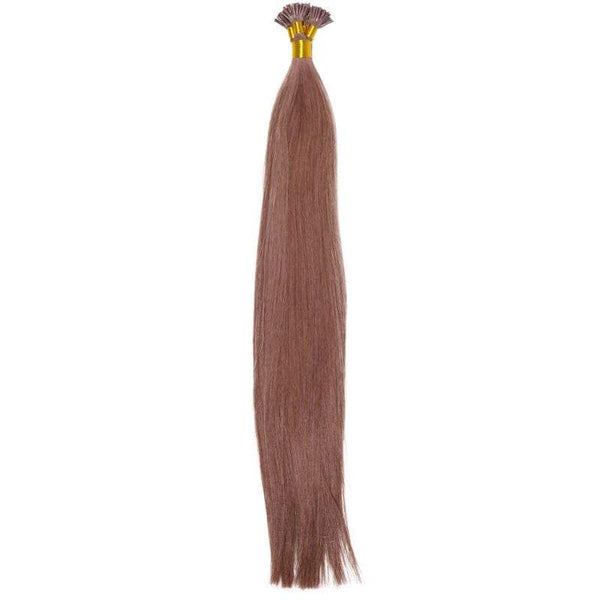 She She Lux Luxury Extensions- Chestnut Brown I-Tip - Bushy Combs Herbal Haircare