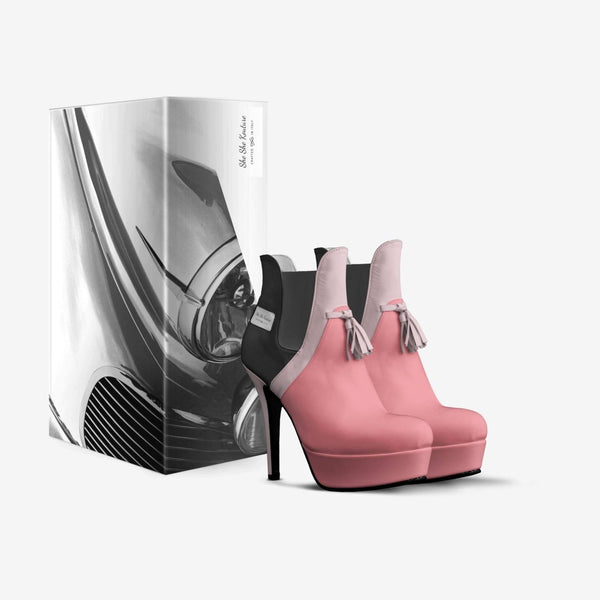 She She Kouture ColorBlock "Stunner" Boot